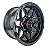 Jogo de Rodas Carraro Nashville Black Aro 17x9 6x139,7 ET0 (4 Unidades) - Imagem 2