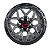Jogo de Rodas Carraro Nashville Gray Aro 17x9 6x139,7 ET0 - Imagem 1