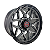 Jogo de Rodas Carraro Nashville Gray Aro 17x9 6x139,7 ET0 - Imagem 2