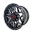 Jogo de Rodas Carraro Nashville Black Milling — Aro 17x9 6x139,7 ET0 - Imagem 3