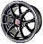 Jogo de Rodas Carraro Meihan Black Diamond Aro 15x7 5x100 ET32 - Imagem 3