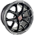 Jogo de Rodas Carraro Meihan Black Diamond Aro 15x7 5x100 ET32 - Imagem 2
