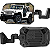Espelhos Retrovisores Laterais para Uso Sem Portas (Doors Off) – Compatível com Jeep Wrangler JL e Gladiator JT (2018-2026) - Imagem 1