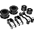 Kit de Elevação e Nivelamento Frontal 2.5" KSP Performance para Wrangler JL e Gladiator JT (2018-2024) - Imagem 1