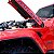 Sistema de Amortecedores de Capô Redline Tuning QuickLIFT Plus para Jeep Wrangler JL (2018+) – Black Edition - Imagem 3
