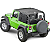 Toldo Capota Protetor Solar de Malha MasterTop Jeep Wrangler JK- Preto - Imagem 1