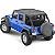 Toldo Capota Protetor Solar de Malha MasterTop para Jeep Wrangler JKU - Preto - Imagem 1