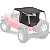Capota de Verão Premium 3-em-1 em Tecido de Sarja Preta – Jeep Wrangler TJ (1997-2002) - Imagem 1