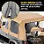Capota de Reposição Soft Top TACTIK (Apenas Tecido) – Spice Denim com Janelas Removíveis e Películas de Porta (Jeep Wrangler YJ | 1988 a 1995) - Imagem 5