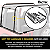 Capota de Reposição Soft Top TACTIK (Apenas Tecido) – Spice Denim com Janelas Removíveis e Películas de Porta (Jeep Wrangler YJ | 1988 a 1995) - Imagem 4