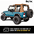 Capota de Reposição Soft Top TACTIK (Apenas Tecido) – Spice Denim com Janelas Removíveis e Películas de Porta (Jeep Wrangler YJ | 1988 a 1995) - Imagem 2