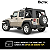 Capota de Reposição Soft Top TACTIK – Black Diamond (Jeep Wrangler JK Unlimited 4 Portas | 2007 a 2009) - Imagem 2