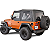 Capota de Reposição Soft Top TACTIK (Apenas Tecido) – Black Diamond (Jeep Wrangler TJ | 1997 a 2006) - Imagem 1