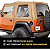 Capota de Reposição Soft Top TACTIK (Apenas Tecido) – Spice Denim / Bege (Jeep Wrangler TJ | 1997 a 2006) - Imagem 3