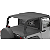 Capota Biquíni Bestop Safari-Style Black Diamond - Wrangler JK (2007-2009) 2 Portas - Imagem 2
