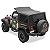 Capota de Substituição Bestop Sailcloth Replace-A-Top Black Diamond - Wrangler JK 2 Portas (2007-2009) - Imagem 1