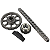 Kit de Corrente de Distribuição DNJ Engine Components TK1123 - Motor 4.0L L6 (Jeep) - Imagem 2