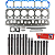 Jogo de Juntas de Cabeçote com Parafusos DNJ HGB1123 - Jeep 4.0L L6 12V OHV (1999-2003) - Imagem 1