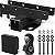 Kit Receptor de Engate de Reboque de 2" (5 cm) - Jeep Wrangler JK / JKU (2007-2018) - Imagem 1