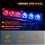 Barra de Luz Estroboscópica de Emergência 2 em 1 Nilight – 12 LEDs (Vermelho e Azul) - Imagem 3