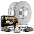 Kit de Freio Traseiro Power Stop Z36 Truck & Tow (2007-2018 Jeep Wrangler JK) - Imagem 1