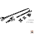 Kit de Semieixos Dianteiros Upgrade 4340 Chrome-Moly com Cruzetas Spicer - Jeep Wrangler JK Não-Rubicon (ZA W24164) - USA Standard Gear - Imagem 1