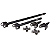 Kit de Semi-Eixo Dianteiro em Aço Cromado 4340 para Jeep Wrangler JK Rubicon (Padrão EUA) - Imagem 2