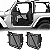 Portas Tubulares Off-Road para Jeep Wrangler JL e Gladiator JT (2018-2024) – Versão 2 Portas - Imagem 1