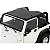 Top de Biquíni Bestop Targa Sun (Black Diamond) - Jeep Wrangler (1997 a 2006) - 5240335 - Imagem 1