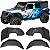 Kit de Protetores Internos de Para-Lama em Alumínio Hooke Road (4 Peças) - Jeep Wrangler JL (2018-2026) - Imagem 1