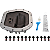 Kit de Capa de Diferencial Reforçada em Alumínio/Aço para Eixo Dana 44 (Jeep Wrangler JL / JT Gladiator) - Imagem 4