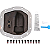 Kit de Capa de Diferencial Reforçada em Alumínio/Aço para Eixo Dana 44 (Jeep Wrangler JL / JT Gladiator) - Imagem 2