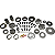 Kit Master de Revisão e Instalação Yukon Gear & Axle (YK D30-SUP-KJ) — Diferencial Dianteiro Dana 30 Kit Master de Revisão e Instalação Yukon Gear & Axle (YK D30-SUP-KJ) — Diferencial Dianteiro Dana 30 Jeep CherokeeKJ) - Imagem 1