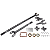 Kit de Semi-Eixos Dianteiros USA Standard Gear (ZA W24110) em Aço Cromoly 4340 — Jeep Dana 30 (27 Estrias) - Imagem 1