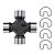 Cruzeta de Transmissão MOOG Super Strength Selada (Modelo 269) — Jeep Grand Cherokee - Imagem 1