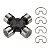 Cruzeta de Transmissão MOOG Super Strength Selada (Modelo 269) — Jeep Grand Cherokee - Imagem 2