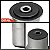Kit de Buchas dos Braços de Controle Superiores Dianteiro e Traseiro A-Premium - Para Jeep Wrangler, Cherokee e Grand Cherokee - Imagem 2