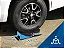 Kit de Niveladores Curvados Heavy Duty Kohree para RVs e Trailers - Conjunto com 2 Blocos de Nivelamento (Suporta até 15.875 kg / 35.000 lbs), 2 Calços de Roda Azuis, 2 Tapetes Antiderrapantes e Bolsa de Transporte - Imagem 4