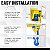 Par de Suportes Com Gancho Reboque Traseiro (Manilha) de 3/4" - Jeep Wrangler JL (Anos 2018 a 2025) | Estrutura Heavy Duty Bolt-on - Imagem 6