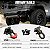 Par de Suportes Com Gancho Reboque Traseiro (Manilha) de 3/4" - Jeep Wrangler JL (Anos 2018 a 2025) | Estrutura Heavy Duty Bolt-on - Imagem 2