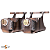 Par de Suportes do Amortecedor Dianteiro Inferior Heavy Duty Carli Suspension Linha Dominator - Compatível com Dodge Ram 2500 e 3500 (Anos 2014 a 2026) - Imagem 1