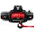 Guincho elétrico X-BULL XPV 10000 LBS 12V com cabo sintético para SUV, Jeep, Caminhonete e Veículos 4x4 - Imagem 1