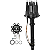 Distribuidor MSD 85555 Chevy Black V8 Pro-Billet Chevrolet - Imagem 1