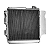 Radiador Aluminio 3 Fileiras Jeep Wrangler YJ TJ 1987-2006 Gas - Imagem 3