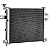 Radiador Aluminio 4 Fileiras CU2839 Grand Cherokee Gas (2005 a 2010) - Imagem 4