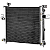 Radiador Aluminio 4 Fileiras CU2839 Grand Cherokee Gas (2005 a 2010) - Imagem 3