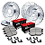 Kit Freio Completo R1 Concepts Jeep Wrangler JL Gladiator OEp - Imagem 1