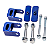 Kit Elevacao Lift Kit Ram 2500 3500 14-22 maXpeedingrods 3" 1.5" - Imagem 3
