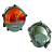 Lanterna Seta Dianteira Humvee Composite Light Militar 24V Par - Imagem 3
