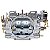 Carburador Edelbrock 1913 Thunder AVS2 800 CFM Flange Quadrada - Imagem 3